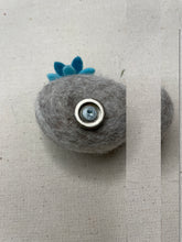 Load image into Gallery viewer, Felted Wool Stone Softie Magnet Set of 6
