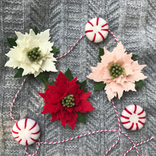 Load image into Gallery viewer, Felt Poinsettia Brooch - Ready to Ship