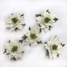 Load image into Gallery viewer, Felt Poinsettia Brooch - Ready to Ship
