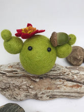 Load image into Gallery viewer, Felted Wool Strong Man Cactus