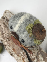 Load image into Gallery viewer, Felted Wool Stone Softie - Acoustic Guitar Jam Session