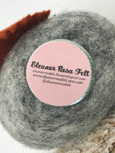 Load image into Gallery viewer, Felted Wool Stone Softie - Bearded Hip Dude