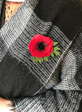 Load image into Gallery viewer, Merino Wool Felt Flower Pin - Ready to Ship