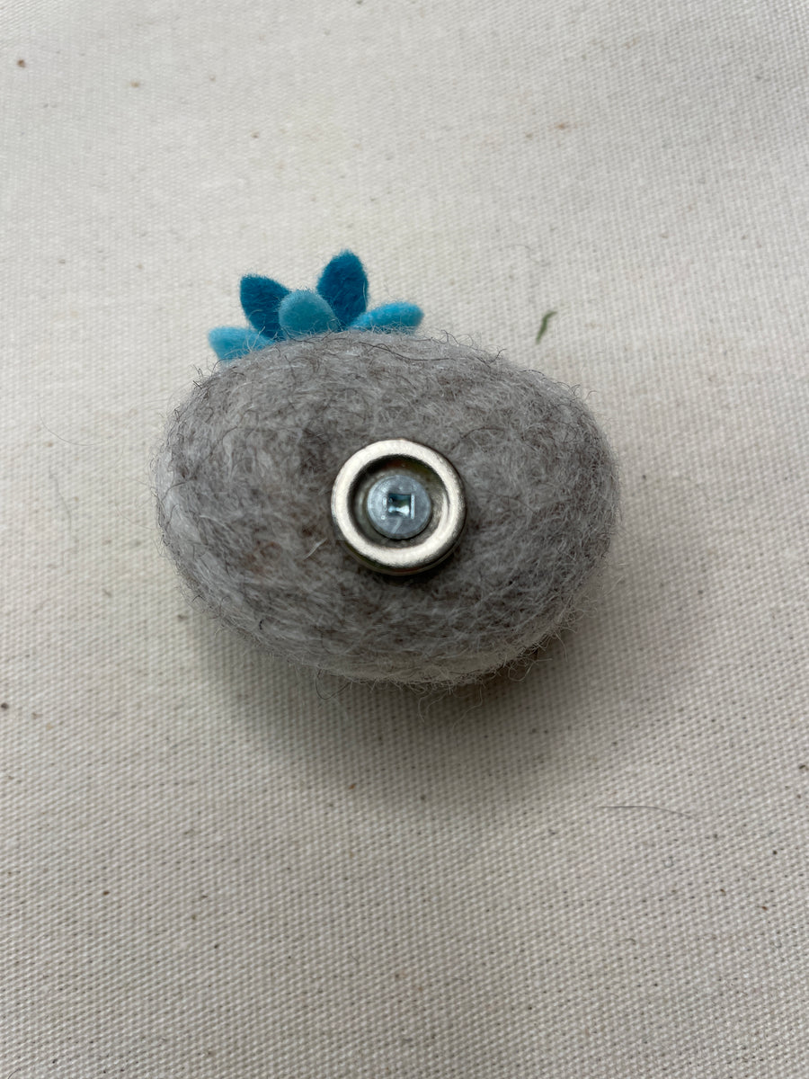 Felted Wool Stone Softie Magnet Set of 6 – Eleanor Rosa Felt