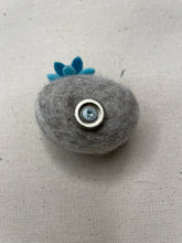 Load image into Gallery viewer, Felted Wool Stone Softie Magnet Set of 6
