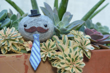 Load image into Gallery viewer, Stone Softie Plant Pal - Business Time
