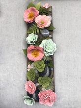 Load image into Gallery viewer, Large Wall Garden - Blush Pink/ Mint and Moss Succulents

