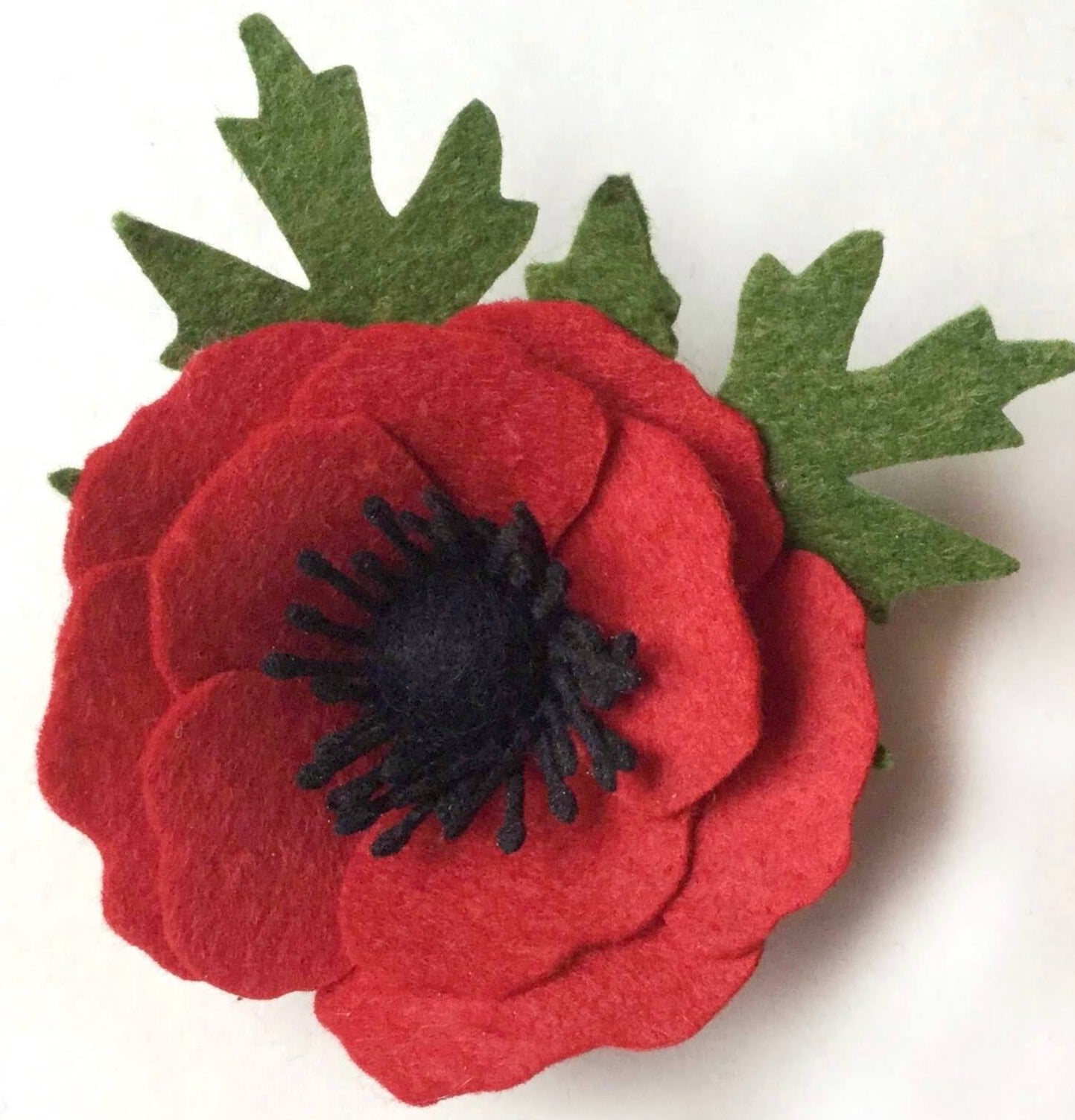Poppy Flower Pin