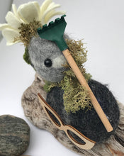 Load image into Gallery viewer, Felted Wool Stone Softie - Gardener Stone Stack
